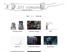 Tablet Screenshot of jeffreyhornung.com